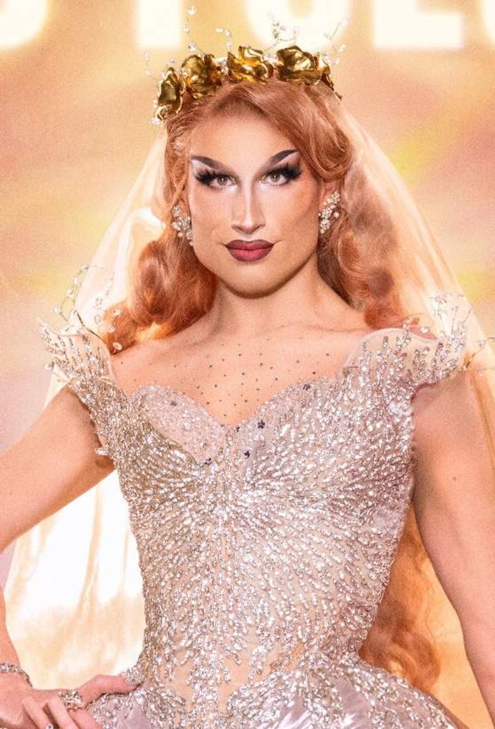 DD Fuego on RuPaul's Drag Race season 18.
