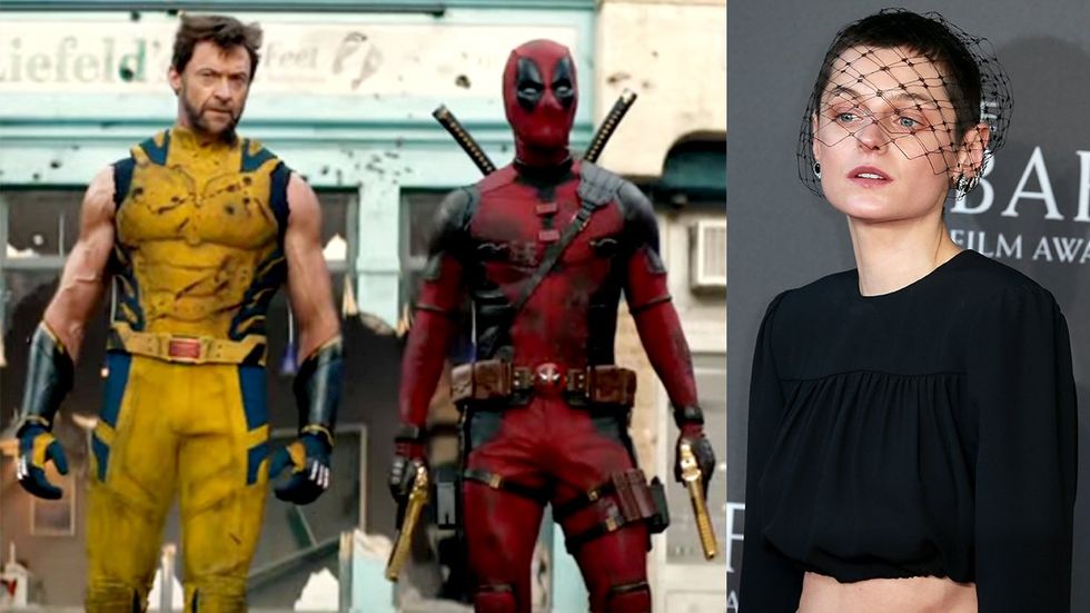 Deadpool and Wolverine new movie trailer Nonbinary actor Emma Corrin
