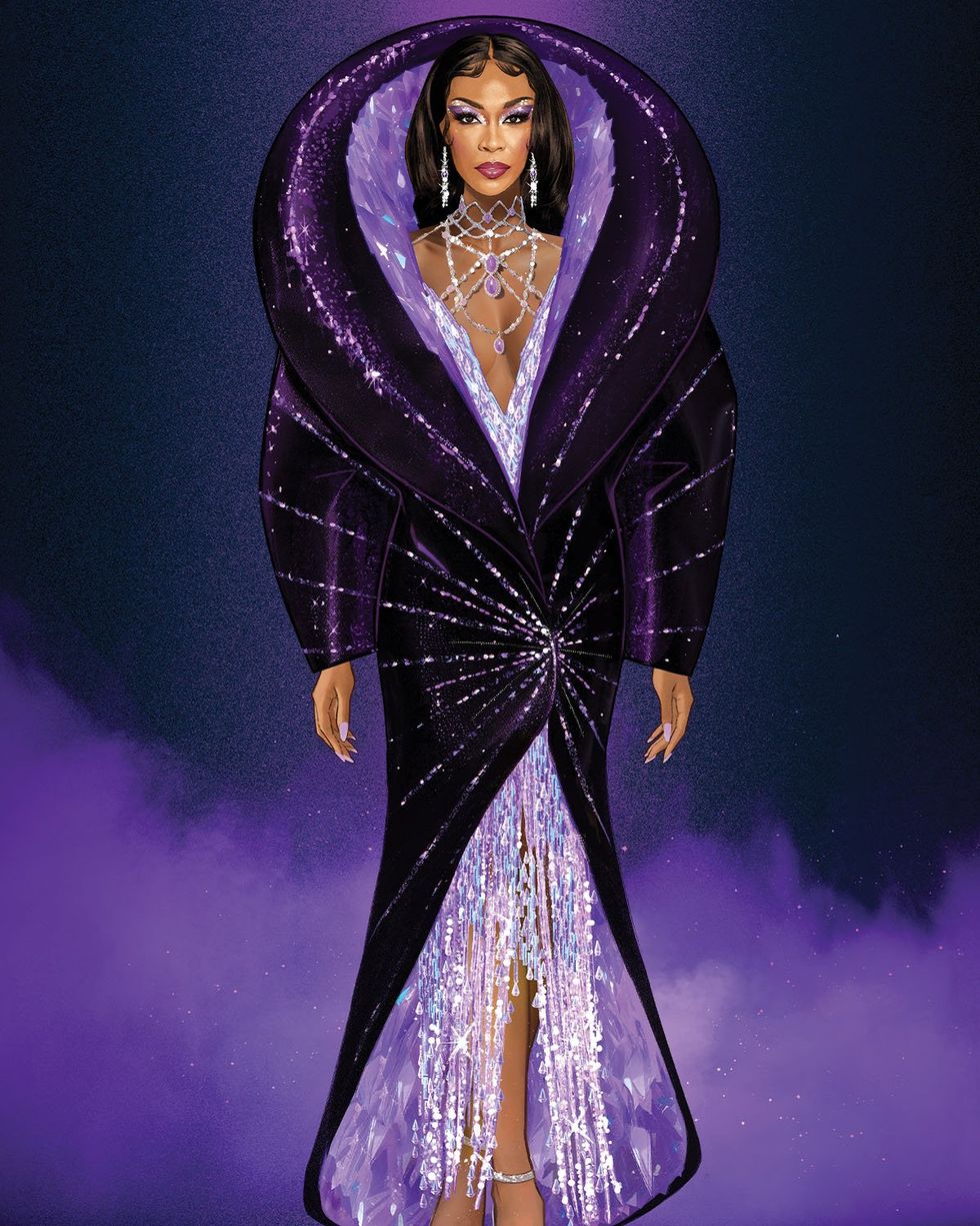 Death Becomes Her sketch of Viola