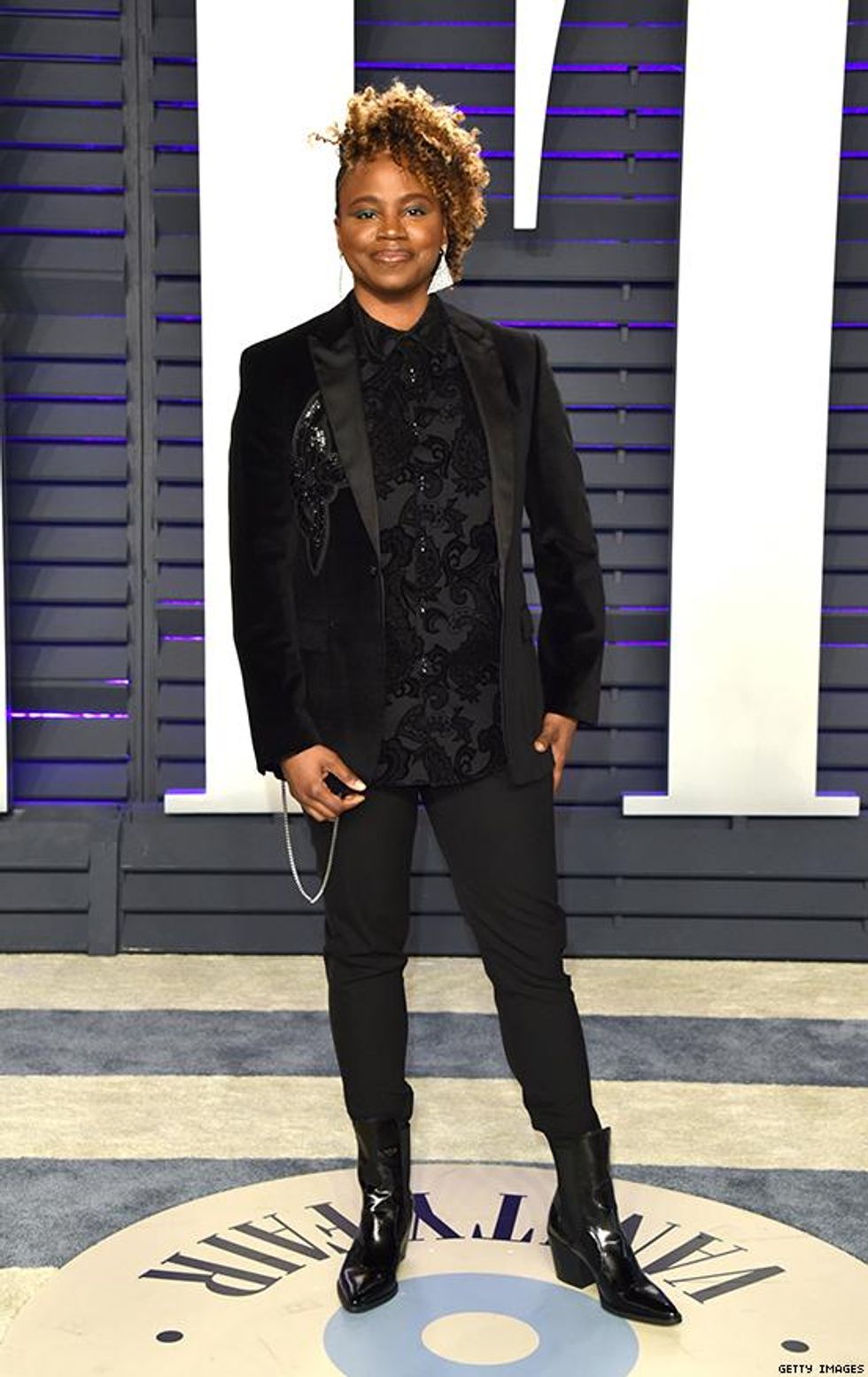 Dee Rees at the Vanity Fair Oscars After Party