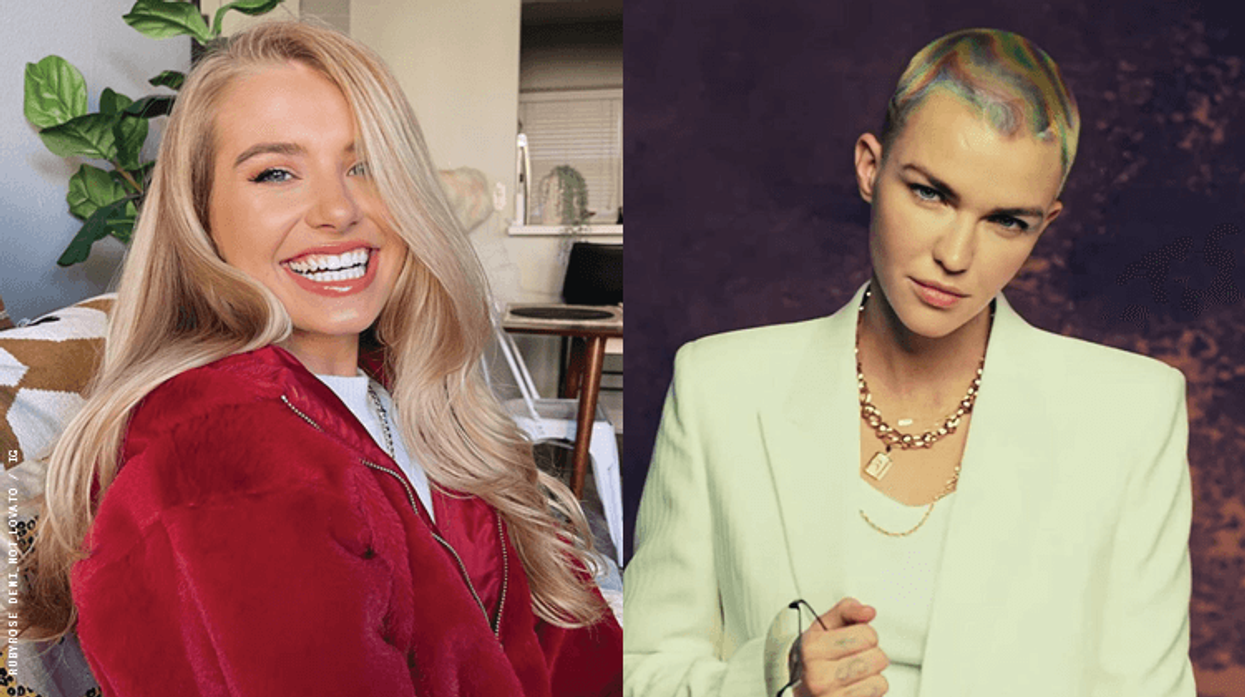 Demi Burnett and Ruby Rose