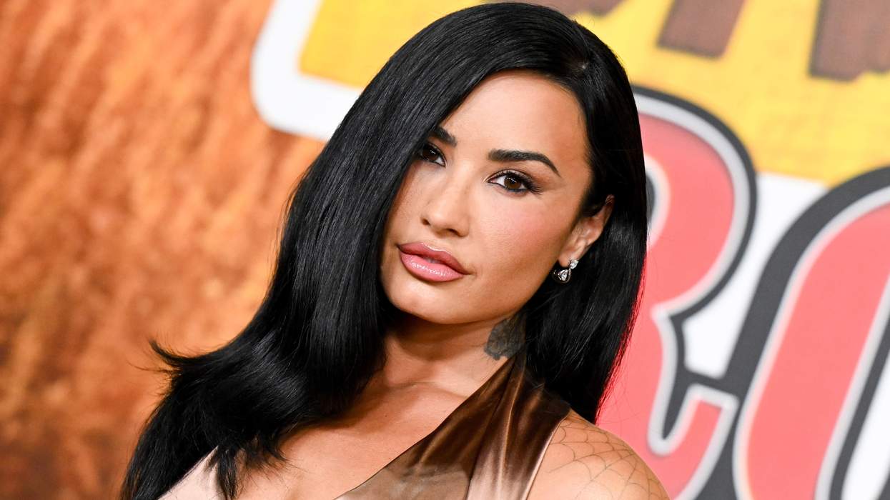 Demi Lovato at Disney's "Camp Rock 3" world premiere.