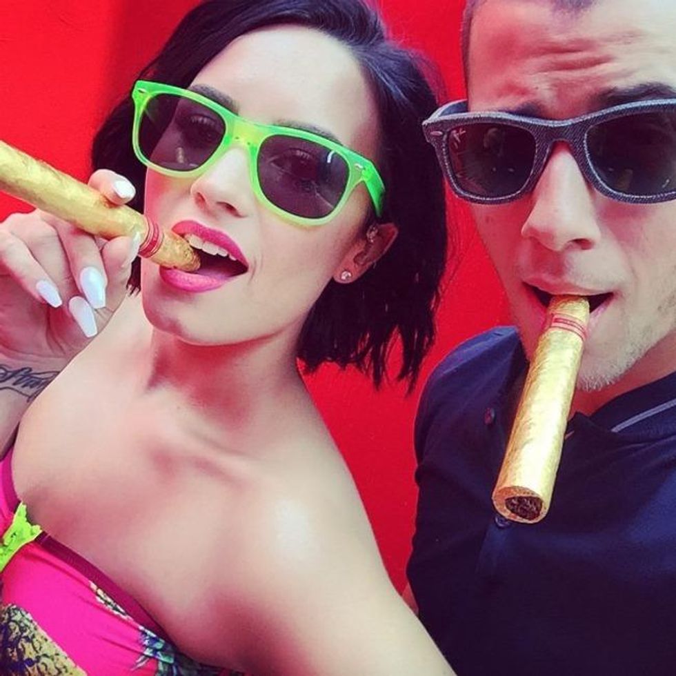 Demi Lovato & Nick Jonas