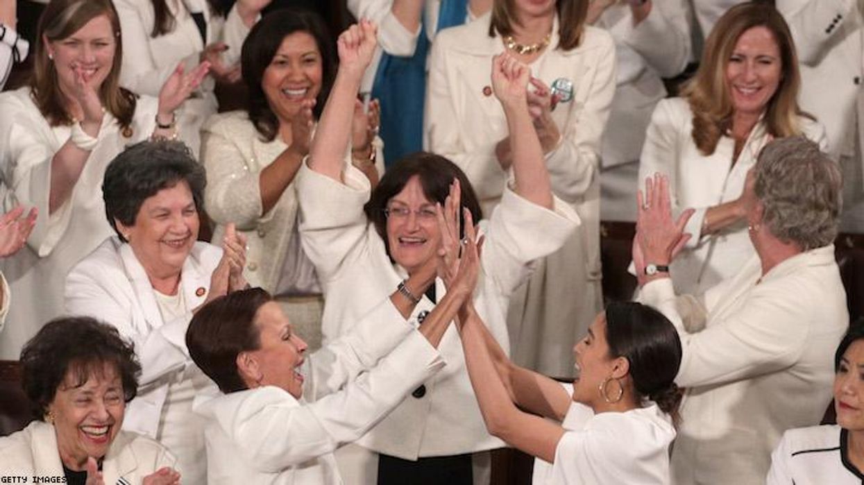 Democratic Women Wore White to Trump’s State of the Union