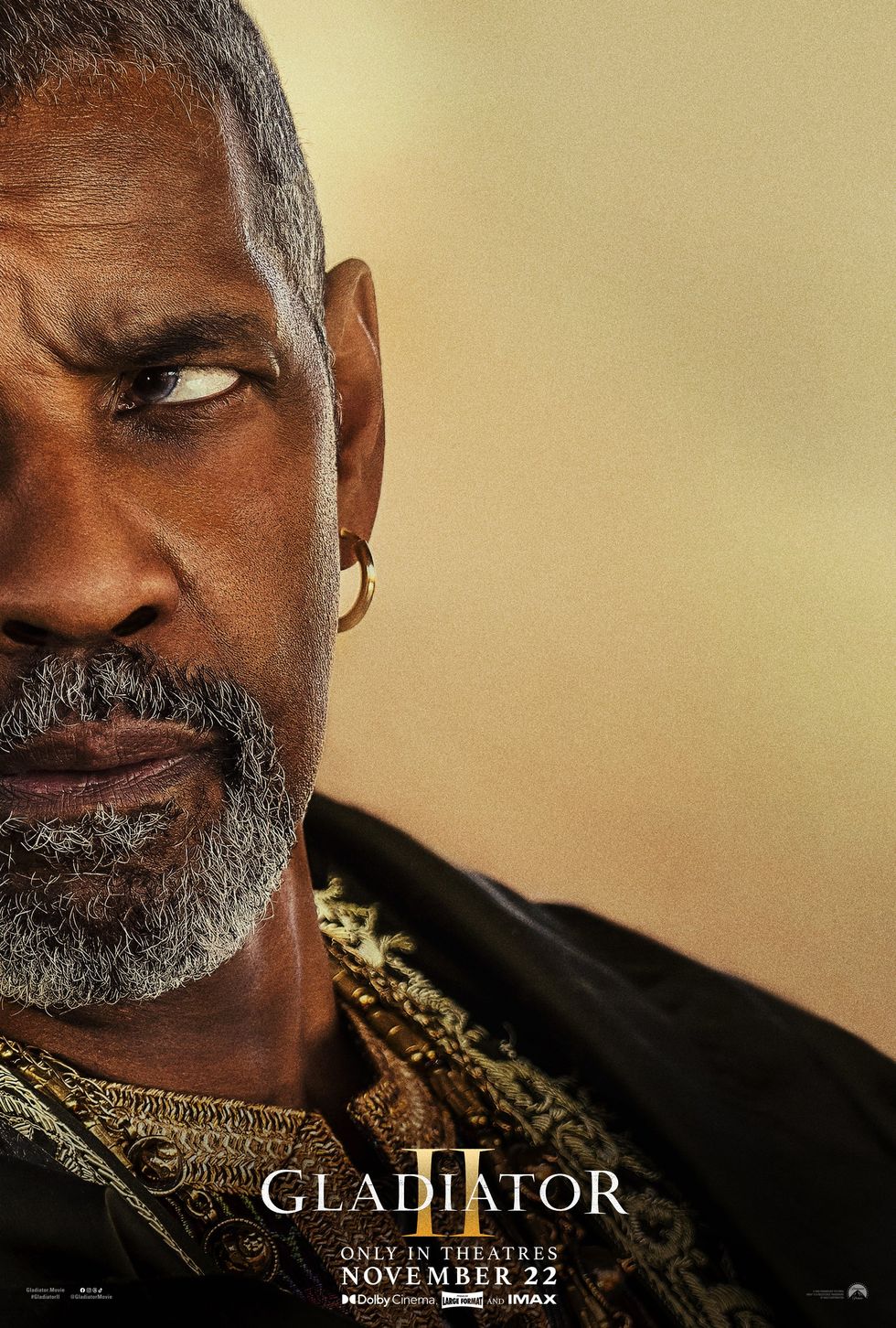 Denzel Washington as Macrinus