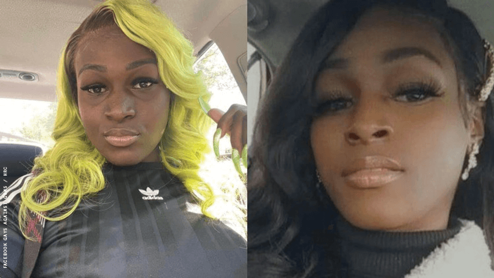 Diamond 'Kyree' Sanders, 23, a Black transgender woman, was shot and killed near Cincinnati in Clifton, Ohio March 23