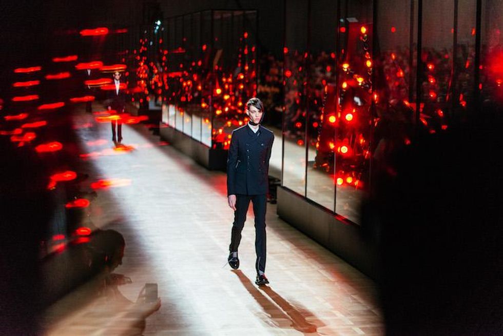 Dior Homme's Fall 18 Show Brought Back 90s Male Supermodels