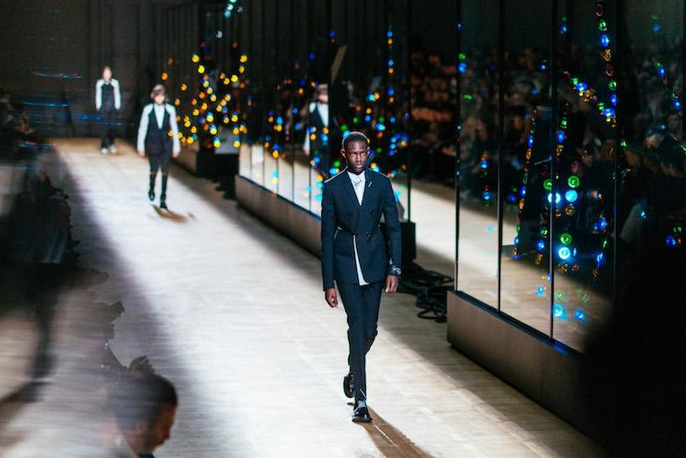 Dior Homme's Fall 18 Show Brought Back 90s Male Supermodels