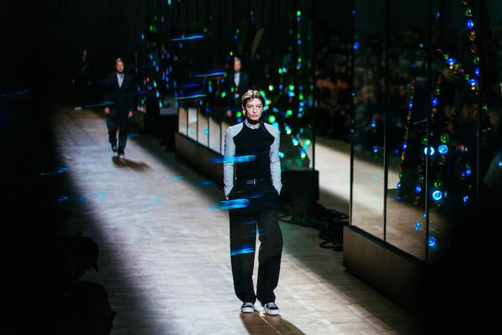 Dior Homme's Fall 18 Show Brought Back 90s Male Supermodels