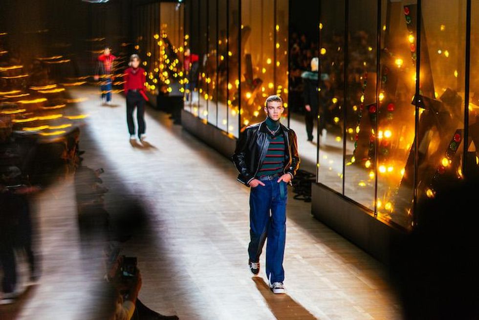 Dior Homme's Fall 18 Show Brought Back 90s Male Supermodels