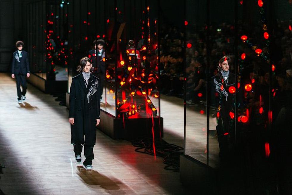 Dior Homme's Fall 18 Show Brought Back 90s Male Supermodels