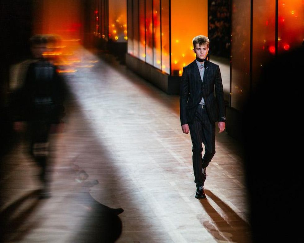 Dior Homme's Fall 18 Show Brought Back 90s Male Supermodels