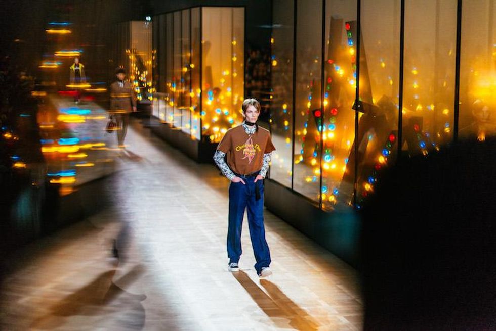 Dior Homme's Fall 18 Show Brought Back 90s Male Supermodels