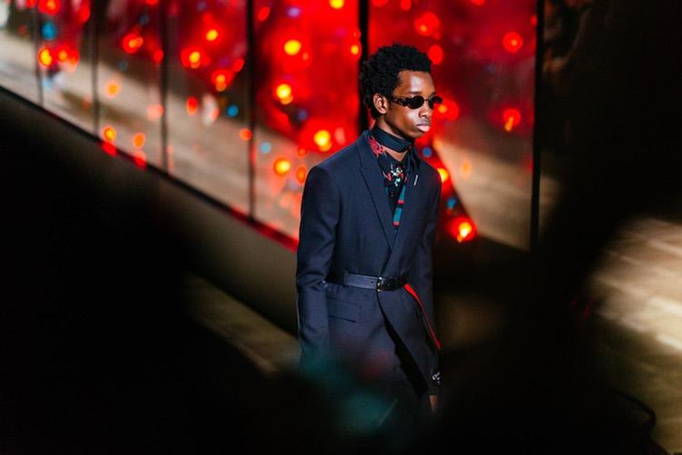 Dior Homme's Fall 18 Show Brought Back 90s Male Supermodels