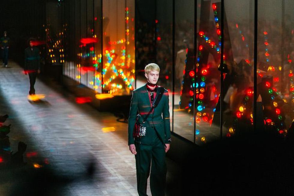 Dior Homme's Fall 18 Show Brought Back 90s Male Supermodels