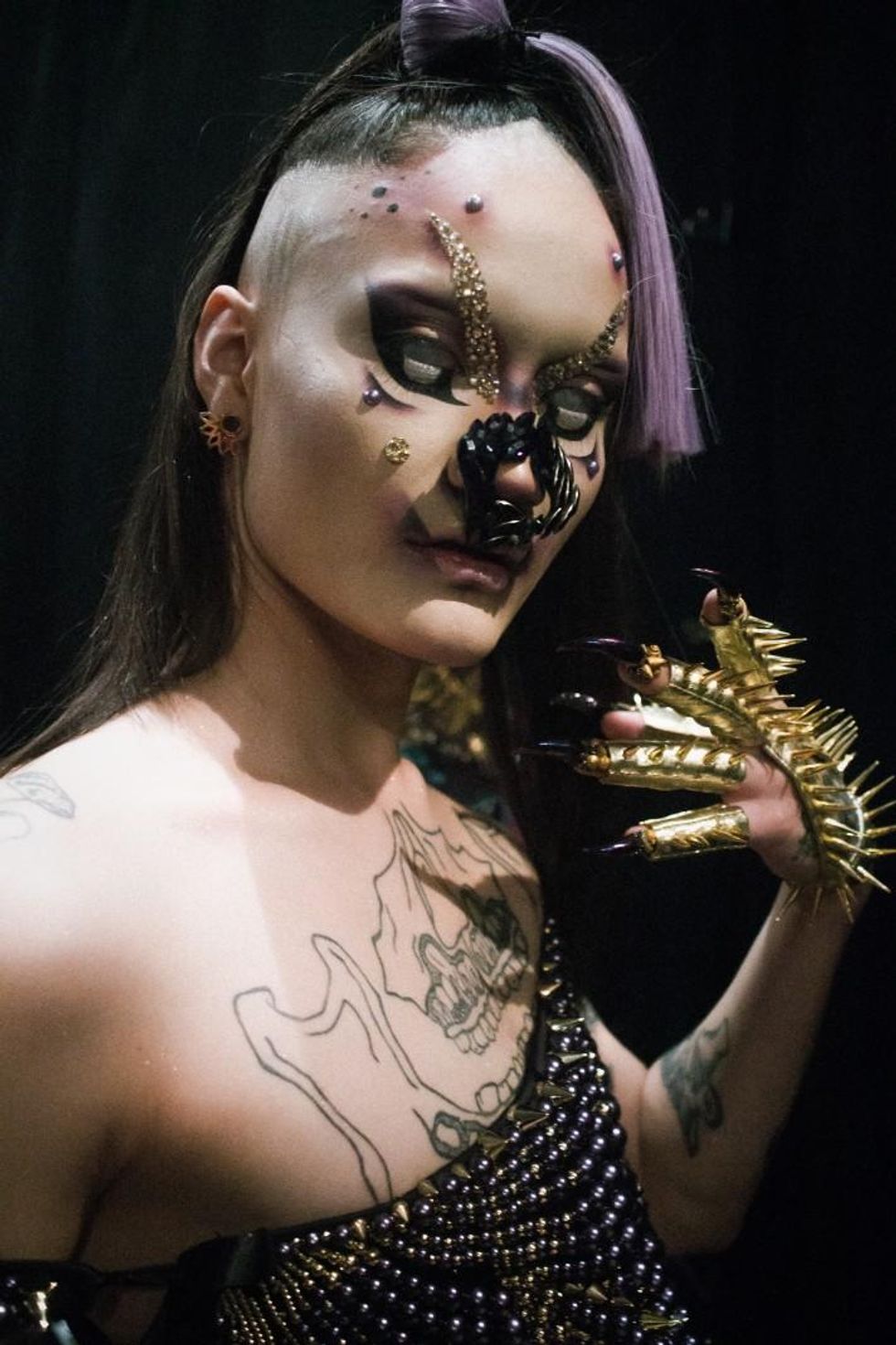 Disney Villains Invade NYFW Backstage at The Blonds RTW Spring 2019