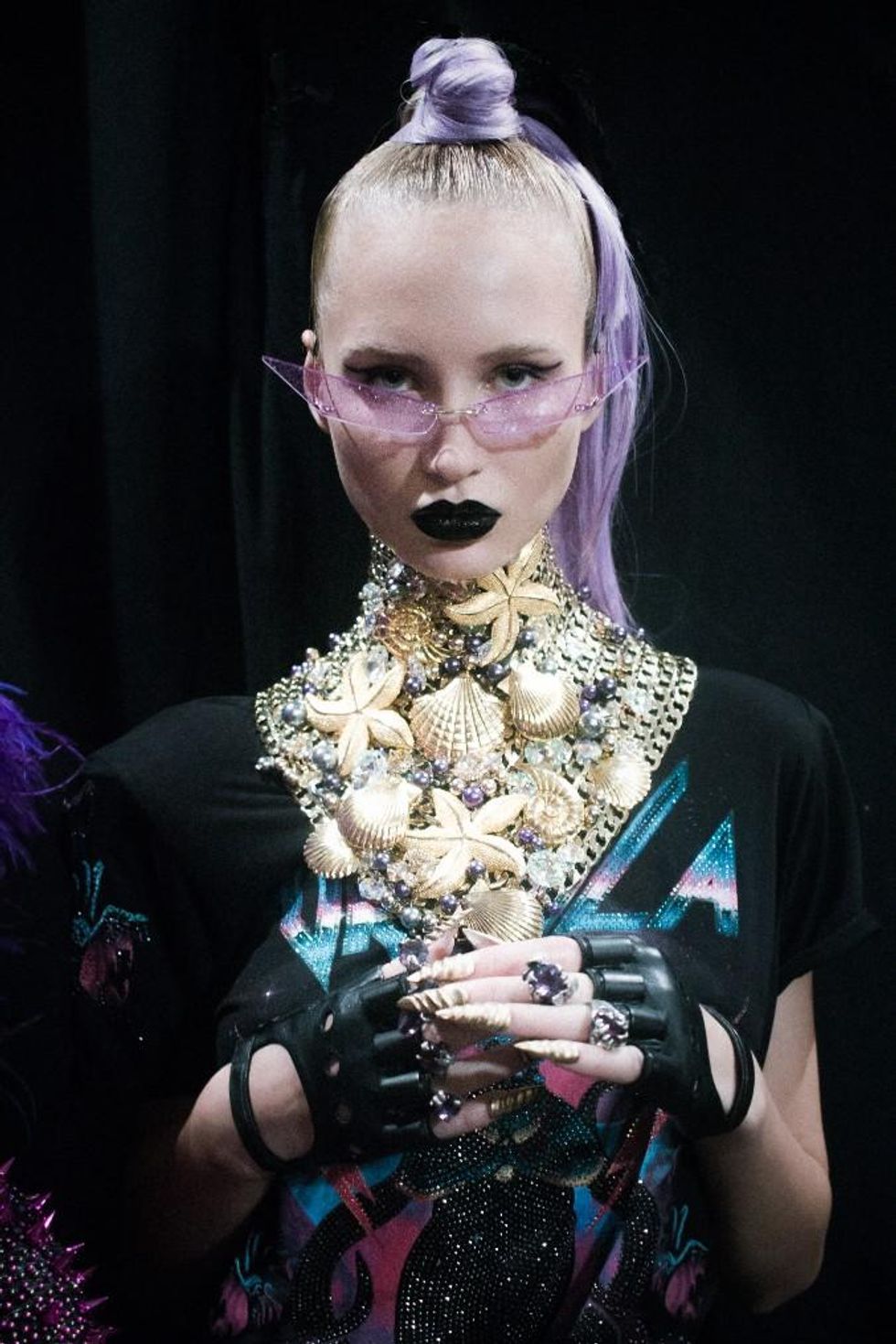 Disney Villains Invade NYFW Backstage at The Blonds RTW Spring 2019