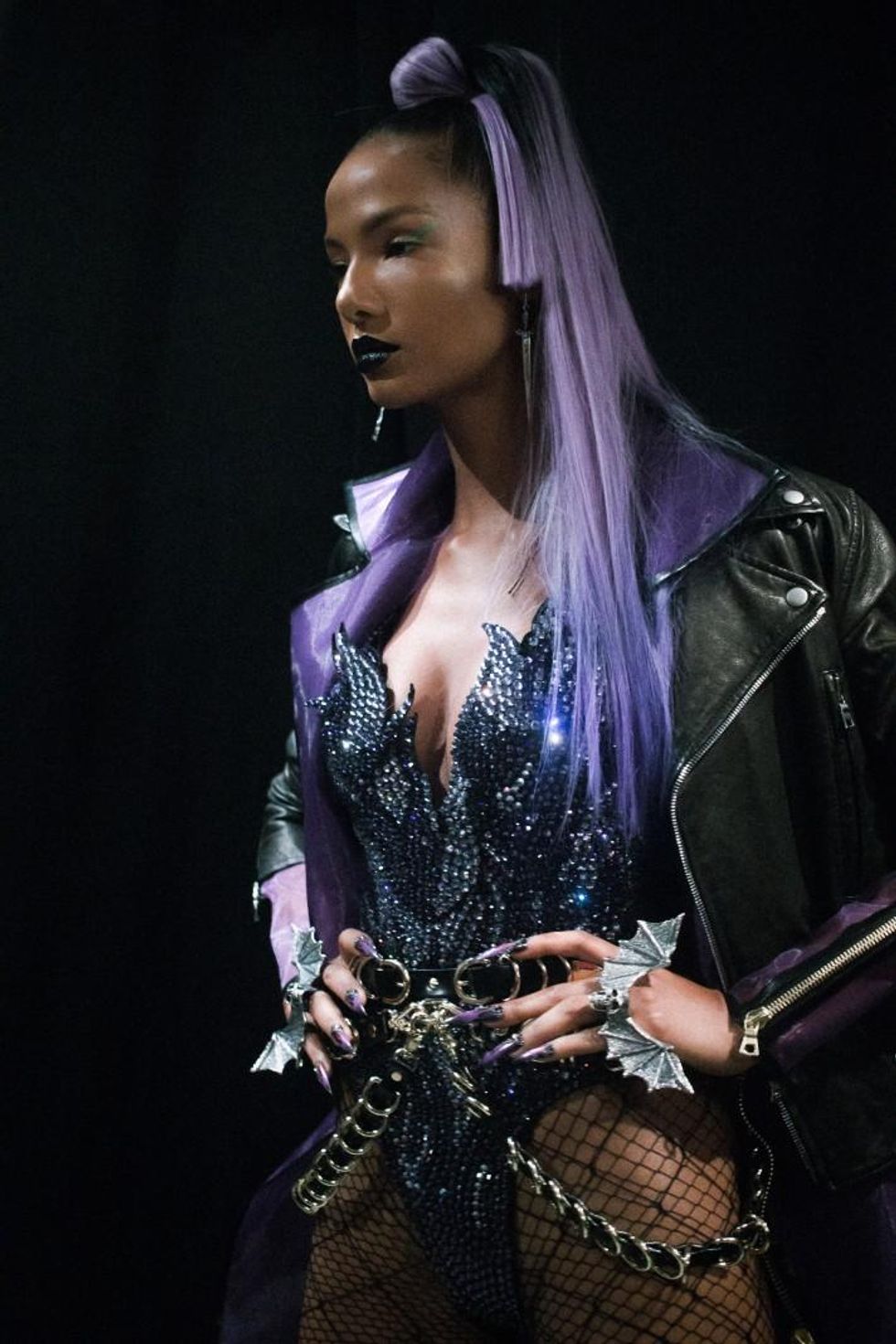 Disney Villains Invade NYFW Backstage at The Blonds RTW Spring 2019