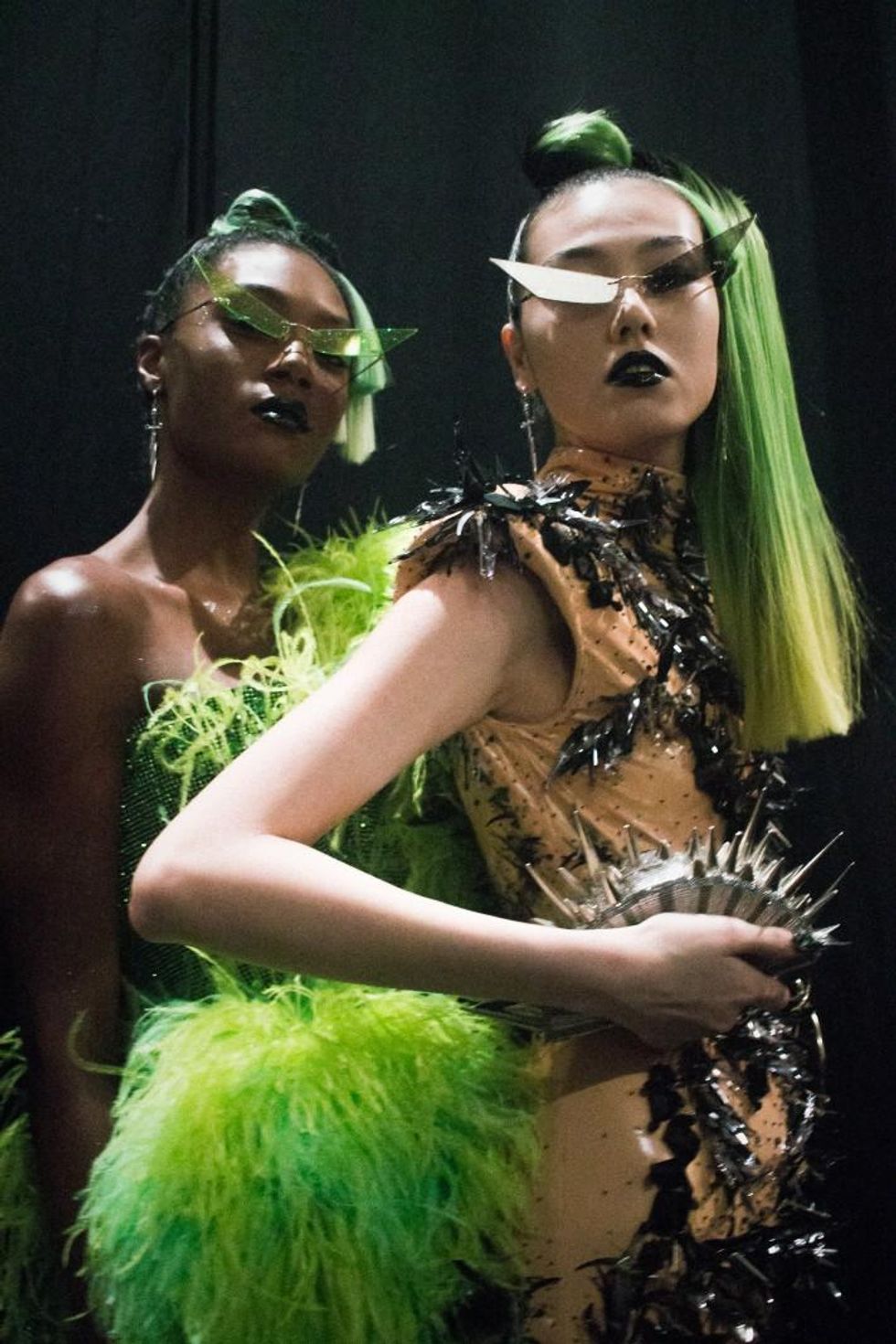 Disney Villains Invade NYFW Backstage at The Blonds RTW Spring 2019