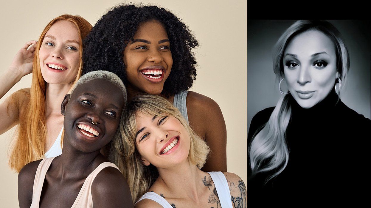 diverse friend group queer women femmes with many hairstyles and OPED author Mariah Molina