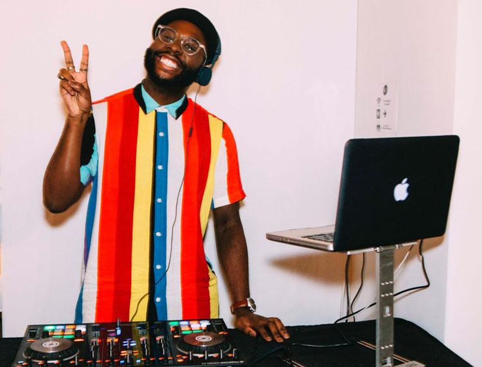 DJ Mac Joseph spins at The Road Ahead Summit