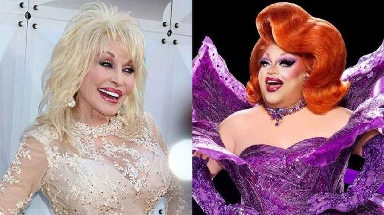 Dolly Parton and Ginger Minj.