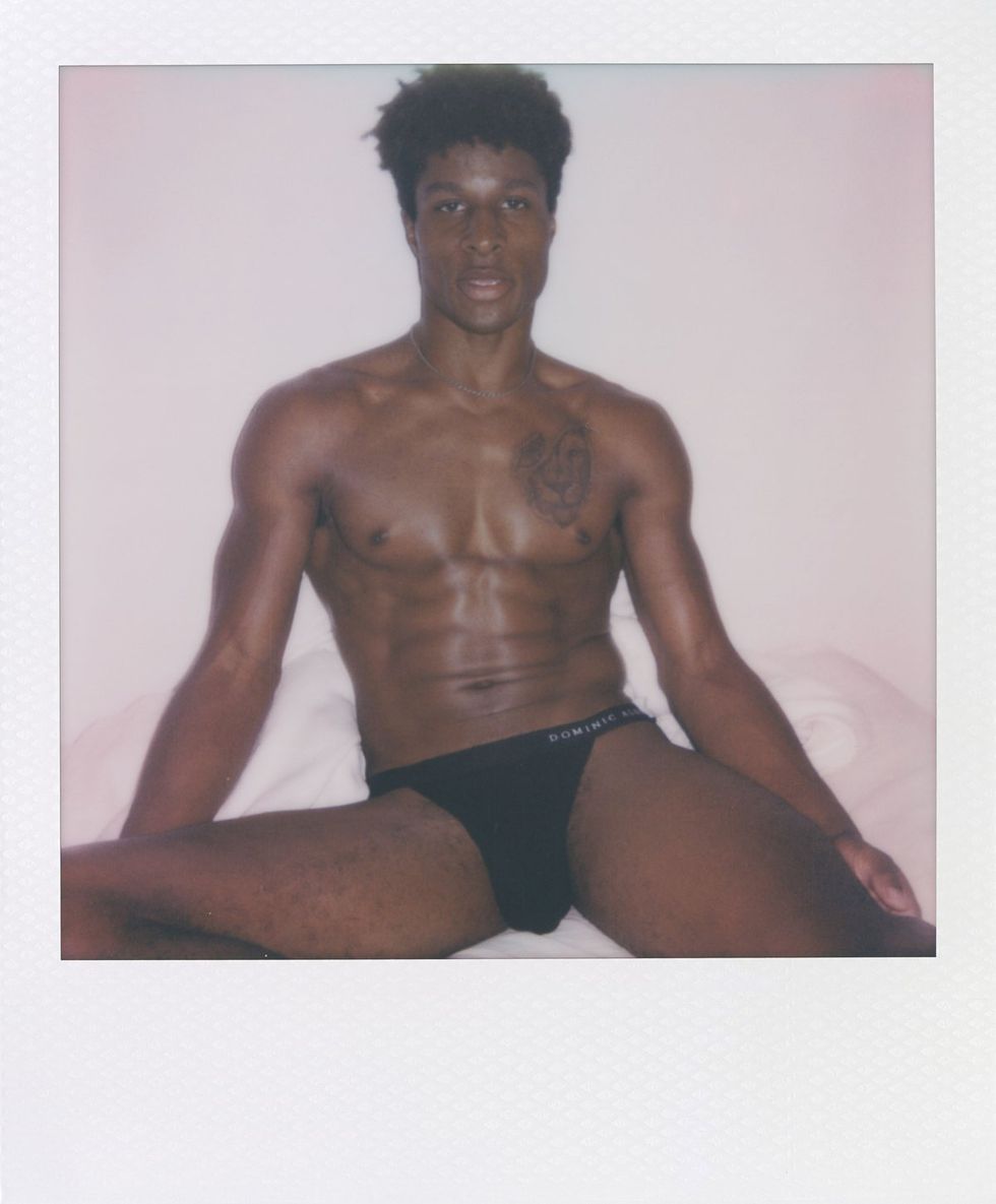 DOMINIC ALBANO COLLECTION mens swimwear and underwear Polaroid collection