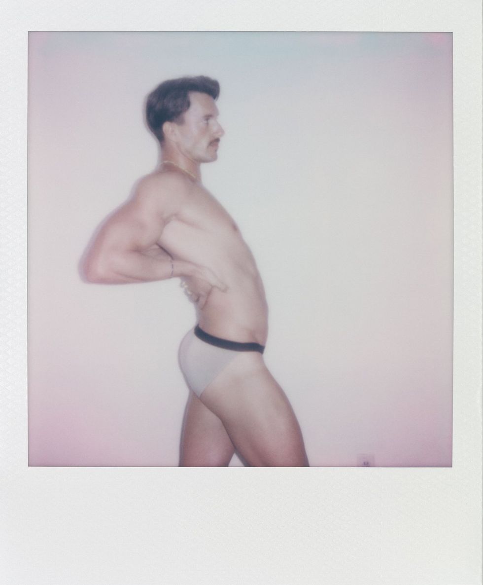 DOMINIC ALBANO COLLECTION mens swimwear and underwear Polaroid collection