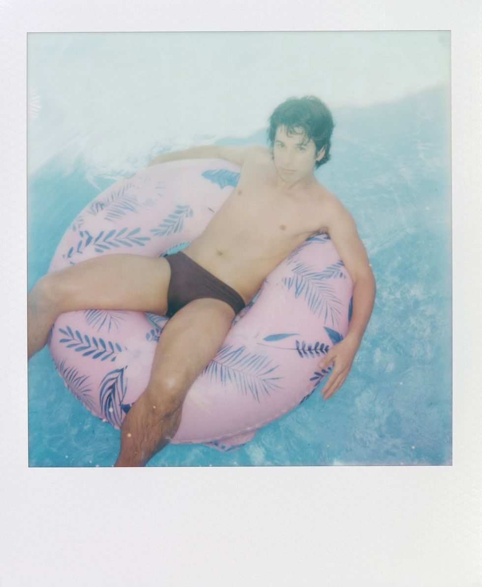 DOMINIC ALBANO COLLECTION mens swimwear and underwear Polaroid collection