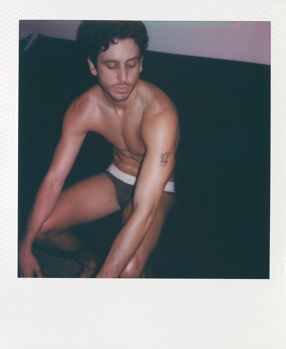 DOMINIC ALBANO COLLECTION mens swimwear and underwear Polaroid collection