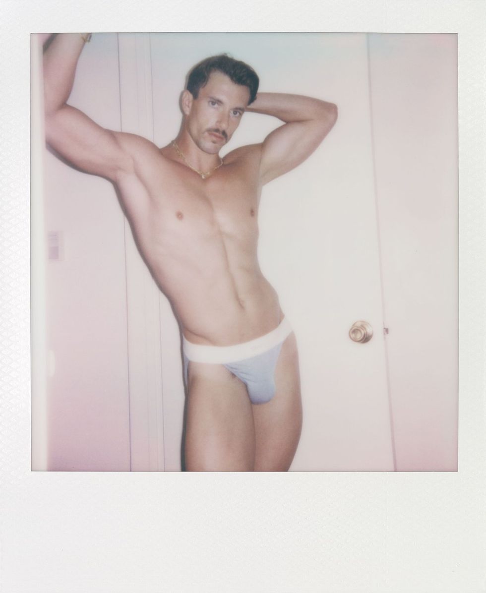 DOMINIC ALBANO COLLECTION mens swimwear and underwear Polaroid collection