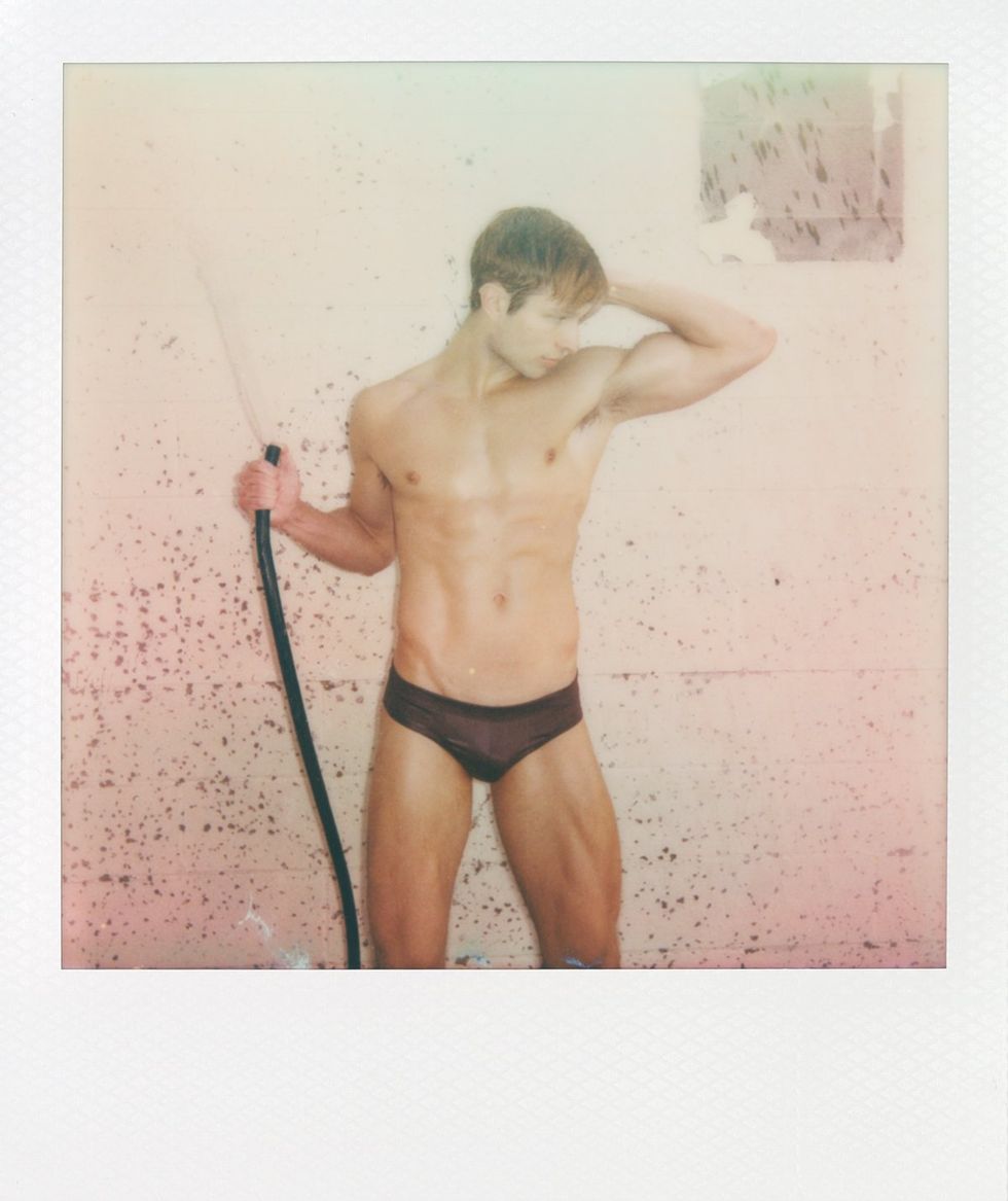DOMINIC ALBANO COLLECTION mens swimwear and underwear Polaroid collection