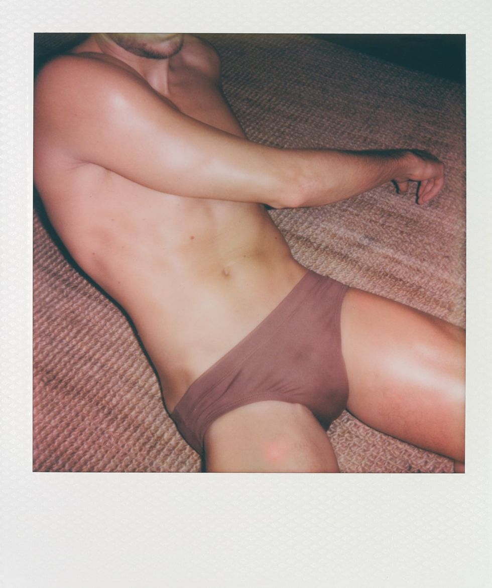 DOMINIC ALBANO COLLECTION mens swimwear and underwear Polaroid collection