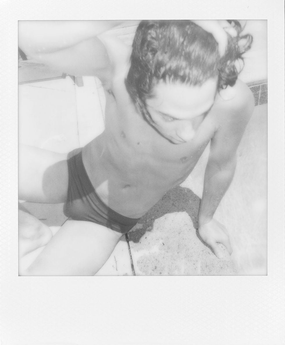 DOMINIC ALBANO COLLECTION mens swimwear and underwear Polaroid collection