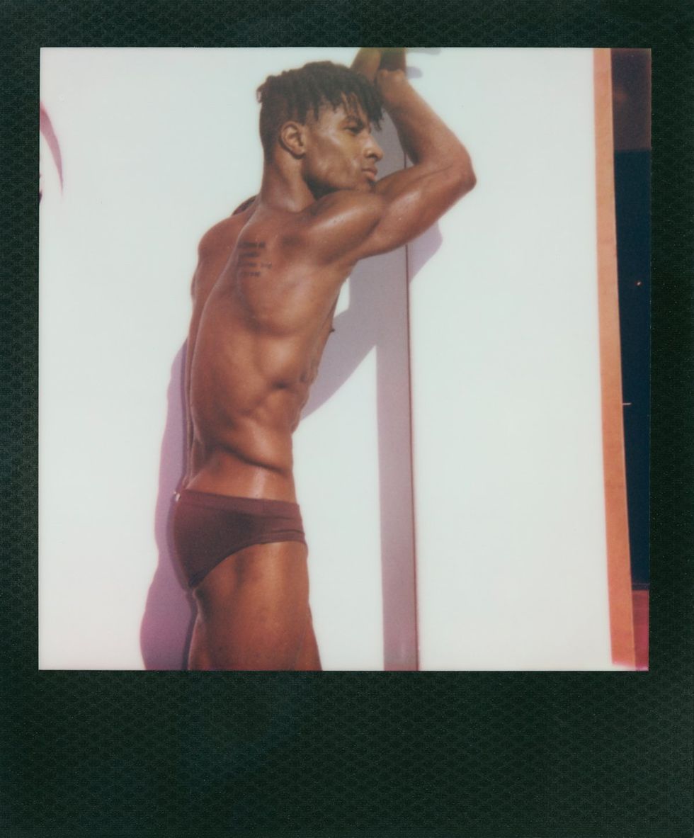 DOMINIC ALBANO COLLECTION mens swimwear and underwear Polaroid collection