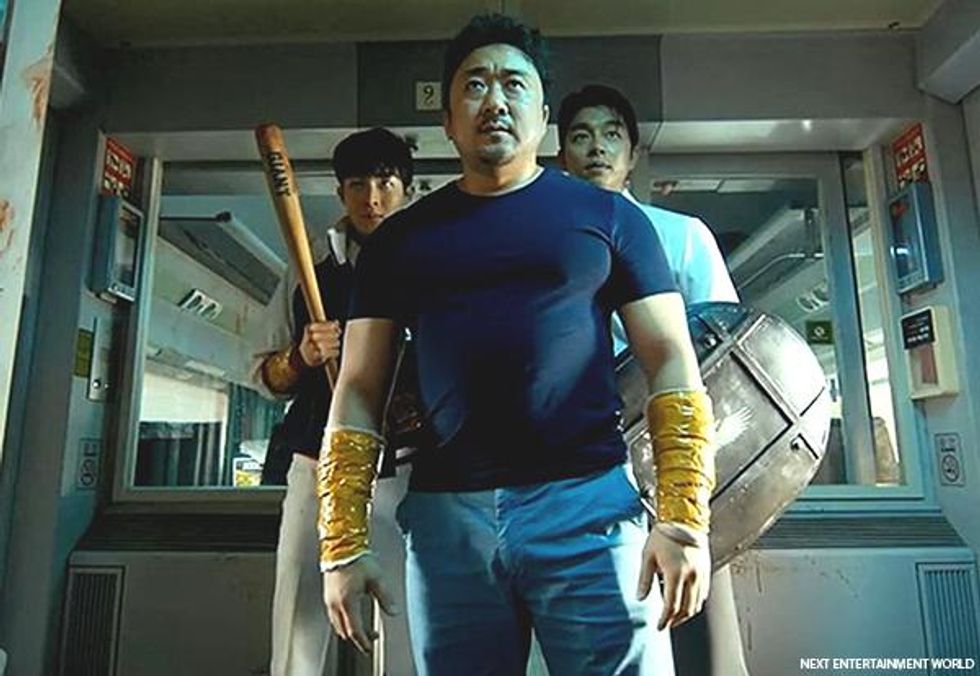Don Lee (Ma Dong-seok) as Sang-hwa in 'Train to Busan'