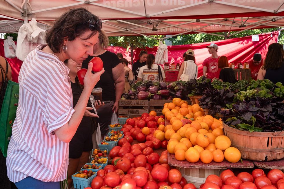 Don't miss the Dupont Circle farmers market, open from 8:30am-1:30pm.
