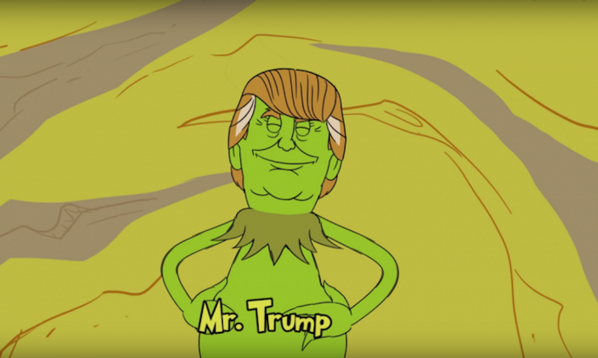 Donal Trump, Mean One Grinch College Humor