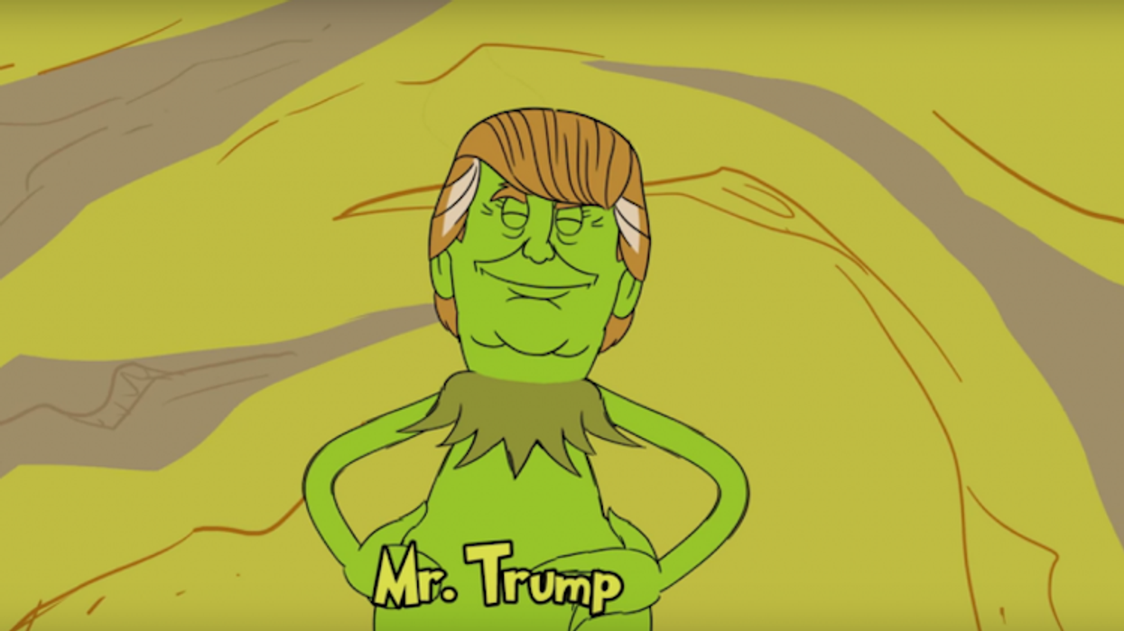 Donal Trump, Mean One Grinch College Humor