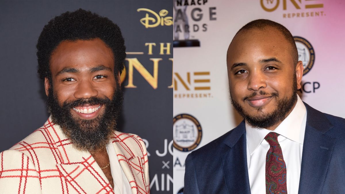 Donald Glover (L) and Justin Simien (R)