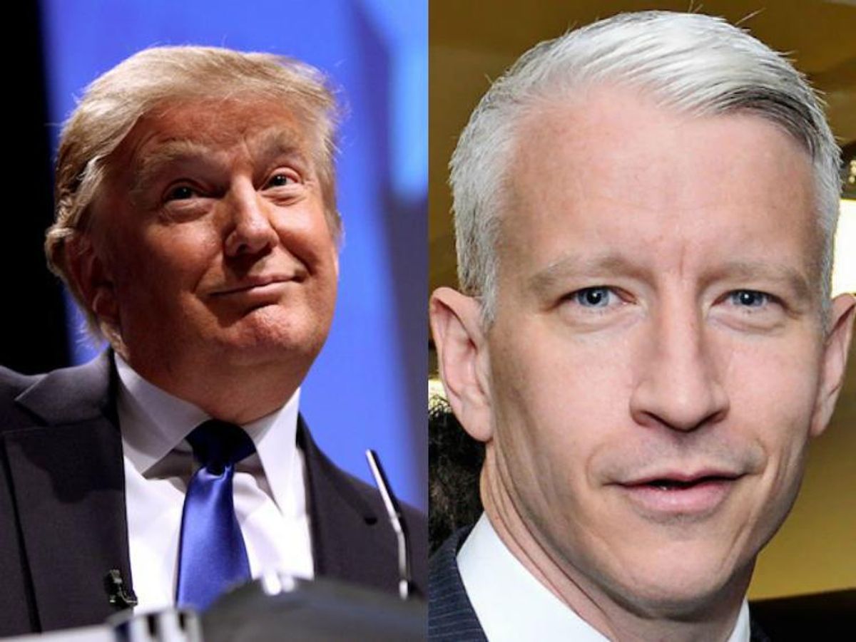 Donald Trump Anderson Cooper Presidential Debate