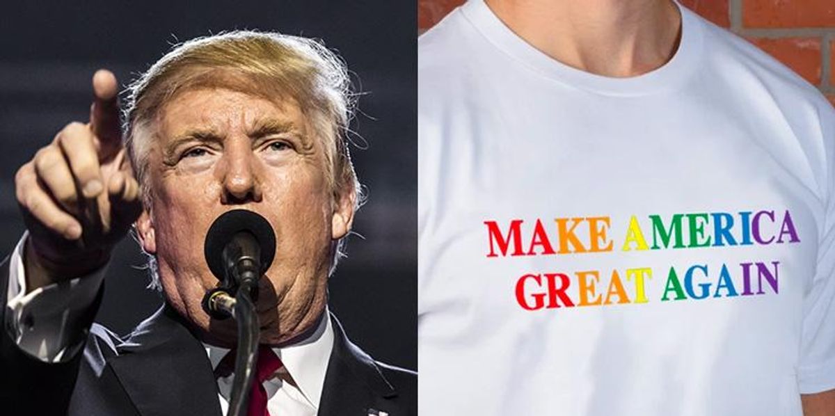 Donald Trump Is Selling LGBTQ+ Pride T-Shirts Yet Again