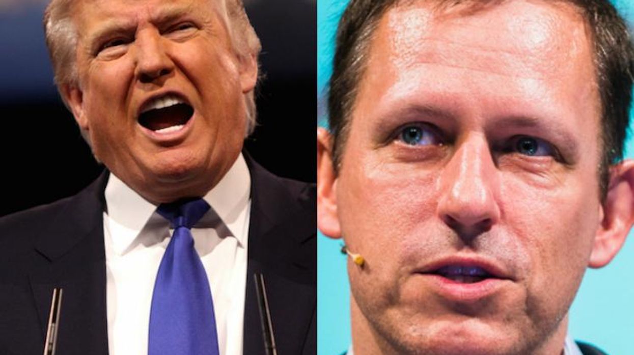 Donald Trump Peter Thiel