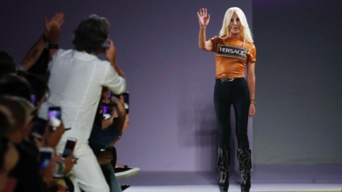 Donatella Versace Speaks Out: 'I Am NOT Going Anywhere'