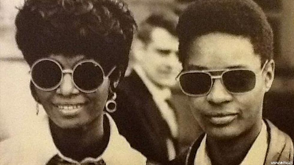 Donna Burkett and Manonia Evans