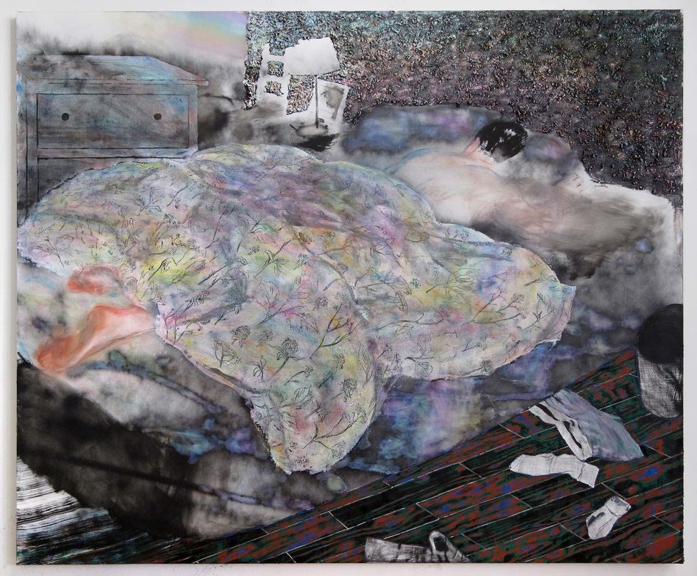 Doron Langberg's Beautiful Paintings of Lovers, Friends & Family