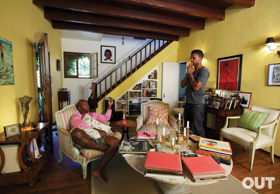 Doug Spearman & Marc Anthony Samuel, Actors, in Los Angeles