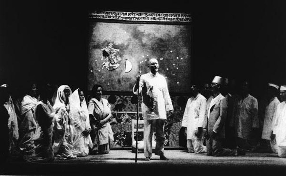 Douglas Perry (featured) in 'Satyagraha,' Philip Glass, 1981.