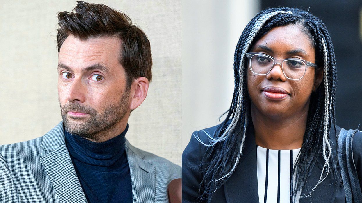 Dr Who actor David Tennant bigot UK politician Kemi Badenoch