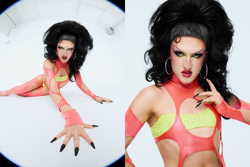 DRAG portrait series queens and performers in various makeup styles photographed by Jason Kim